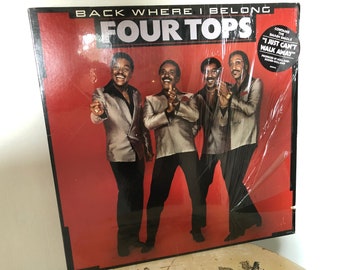 Four Tops - "Back Where I Belong" vinyl record