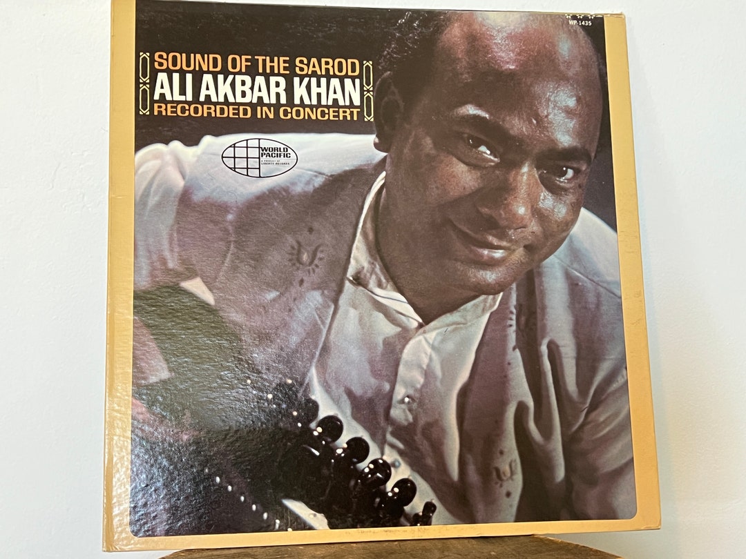 Ali Akbar Khan sound of the Sarod Vinyl Record Etsy