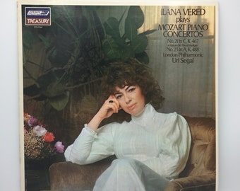 Ilana Vered – "Ilana Vered Plays Mozart Piano Concertos" vinyl