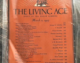 The Living Age - March 1927 - Full Magazine