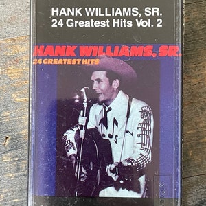 Hank Williams Sr. 24 Greatest Hits Vol. 2 - Etsy