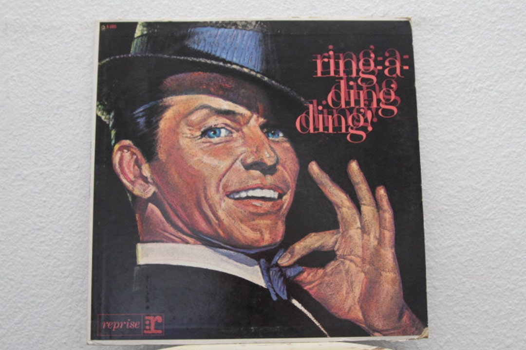 Frank Sinatra ring a Ding Ding Vinyl Record - Etsy