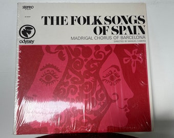 Madrigal Chorus Of Barcelona - The Folk Songs Of Spain - Vinyl Record