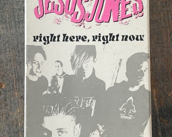 Jesus Jones - "Right Here, Right Now" Cassette Tape, Single