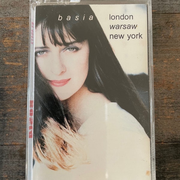 Basia - "London Warsaw New York" Cassette Tape