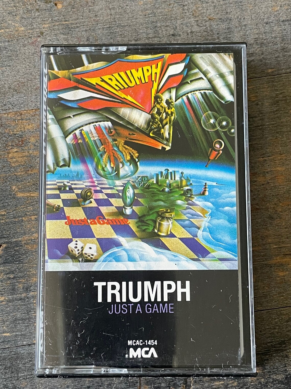 Triumph Just A Game Cassette Tape Etsy