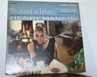 Breakfast at Tiffany's Original Motion Picture Soundtrack vinyl record