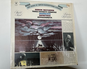 Rudolf Serkin, Beethoven - "Three Favorite Sonatas" Vinyl Record