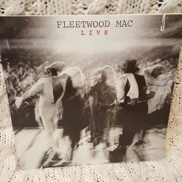 Fleetwood Mac - "Fleetwood Mac Live" vinyl records 2 LPs ft. "Landslide" and "Rhiannon" w/ Original Inner Sleeves