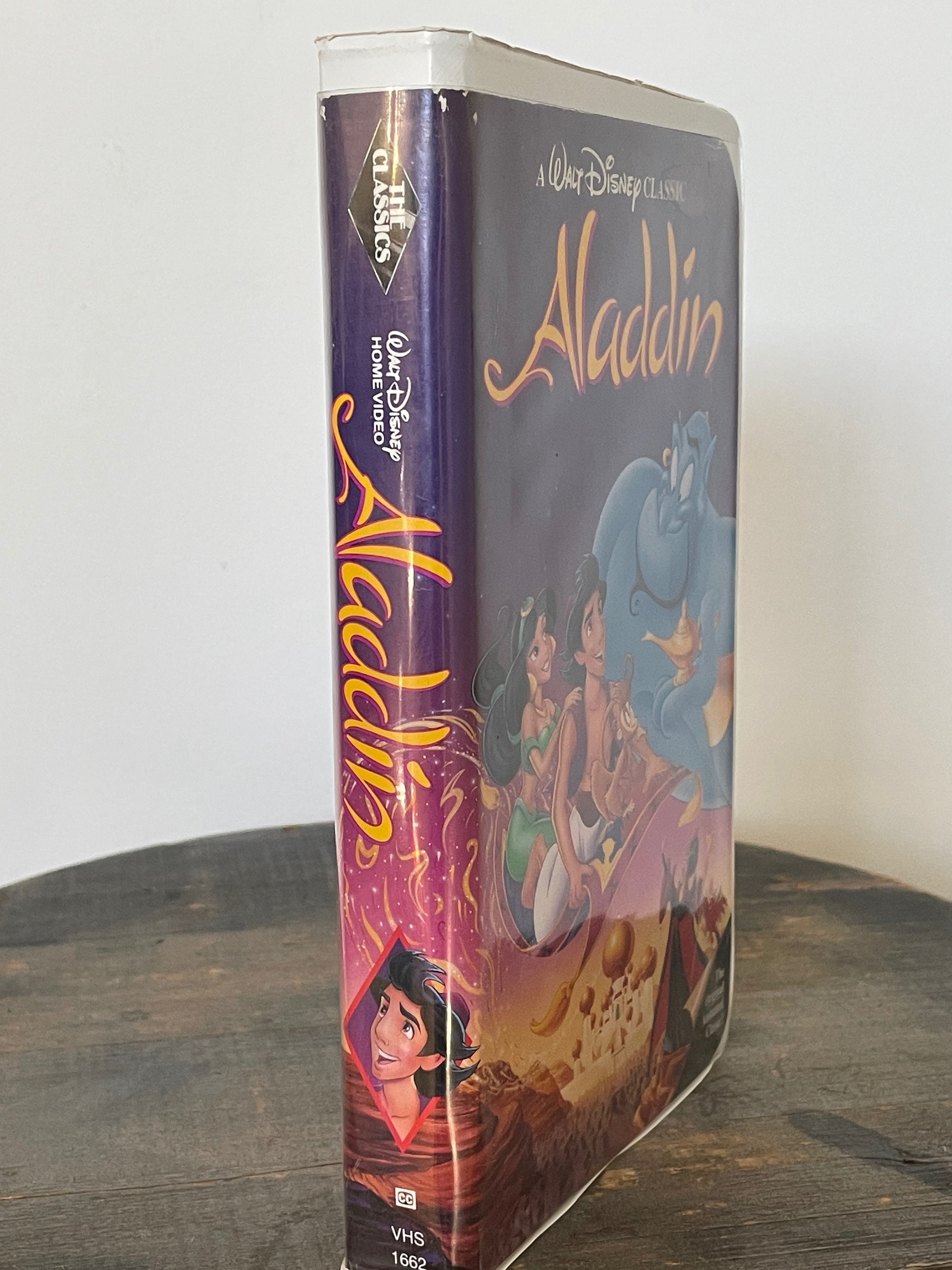 Walt Disney's aladdin VHS Black Diamond | Etsy
