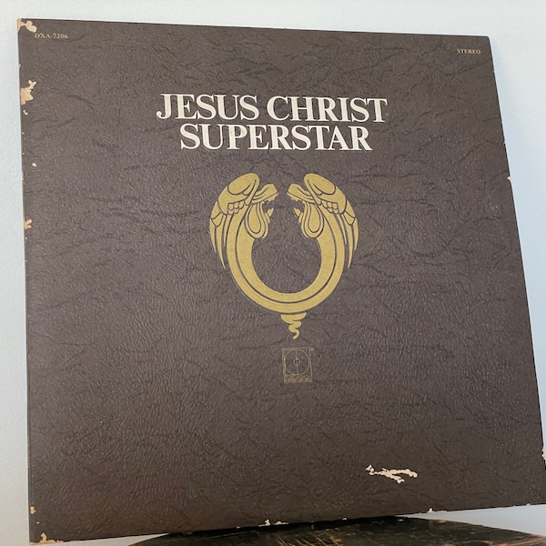 Jesus Christ Superstar, A Rock Opera - vinyl records, 2 LPs, Andrew LLoyd Webber and Tim Rice