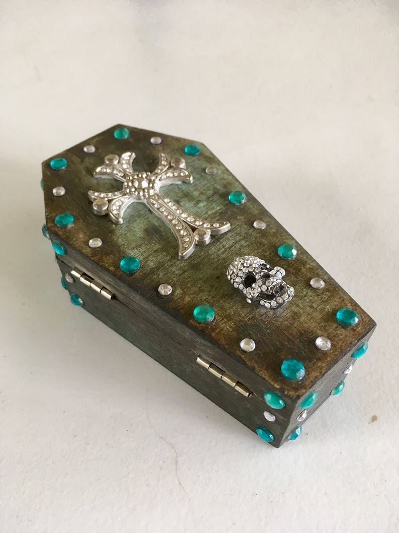 Coffin Ring Box Miniature Coffin Jewelry/keepsake Box Unique Wedding