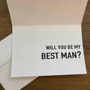 Witness proposal card Will you be our witness our wedding Groomsman proposal cards Best Man Groomsmen Cards Man of Honor bridesman image 5