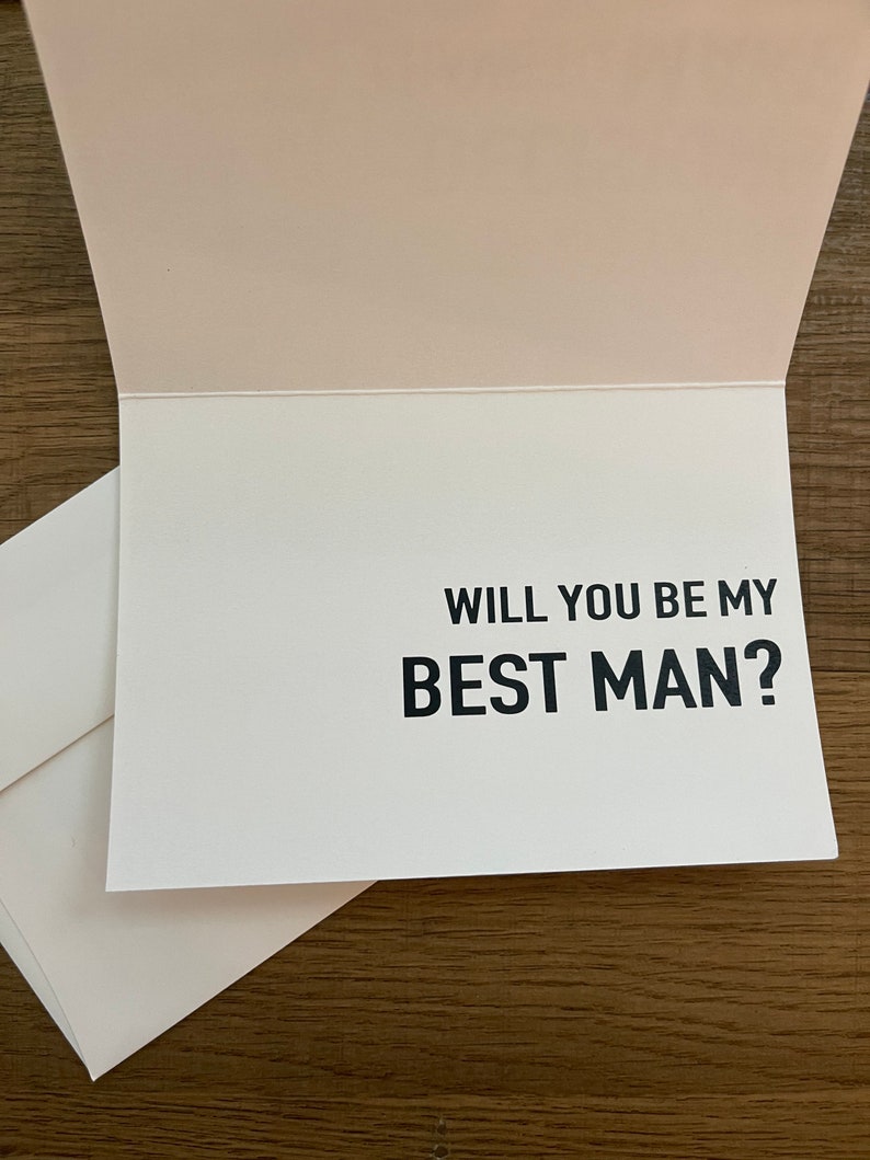 Witness proposal card Will you be our witness our wedding Groomsman proposal cards Best Man Groomsmen Cards Man of Honor bridesman image 5