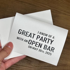 Will You Be My Groomsman Card Best Man Card Groomsmen Cards Open bar 10125