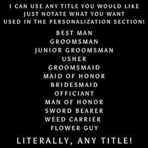 Will You Be My Groomsman Card Best Man Card Groomsmen Cards Style 11 A1 Size Open bar 10125 image 7