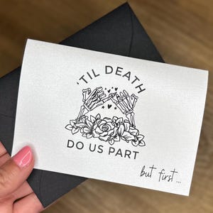 til death Officiant proposal card Will you be our officiant Wedding officiant proposal Marry Us officiant card officiate our wedding 10022