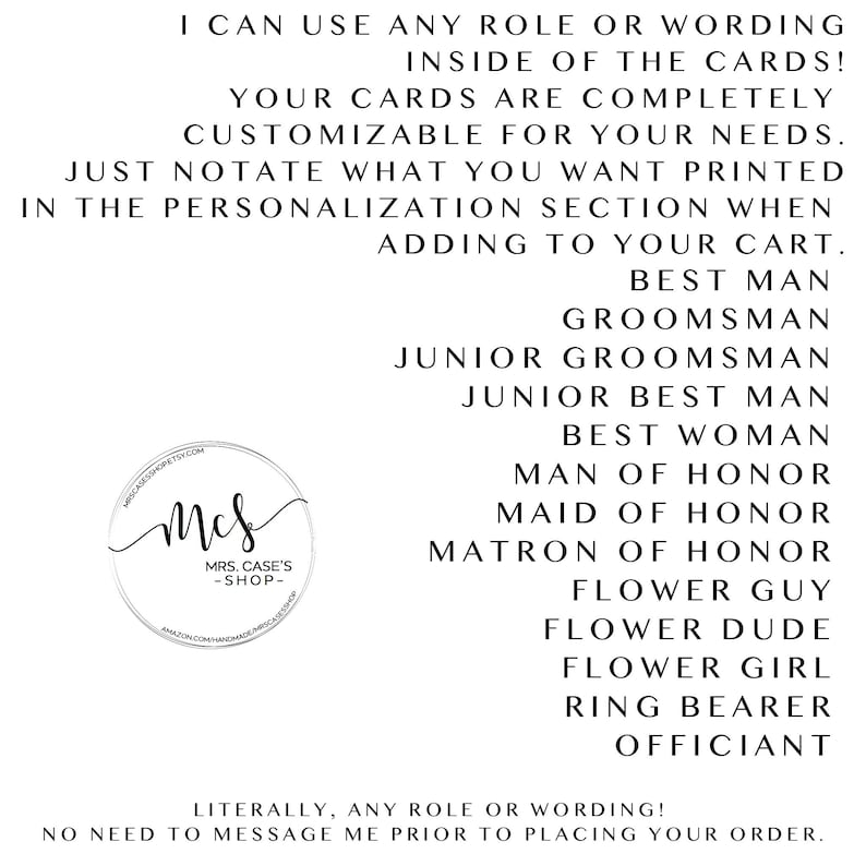 Mawage Mawwiage Officiant Proposal Card Will You Marry Us - Etsy
