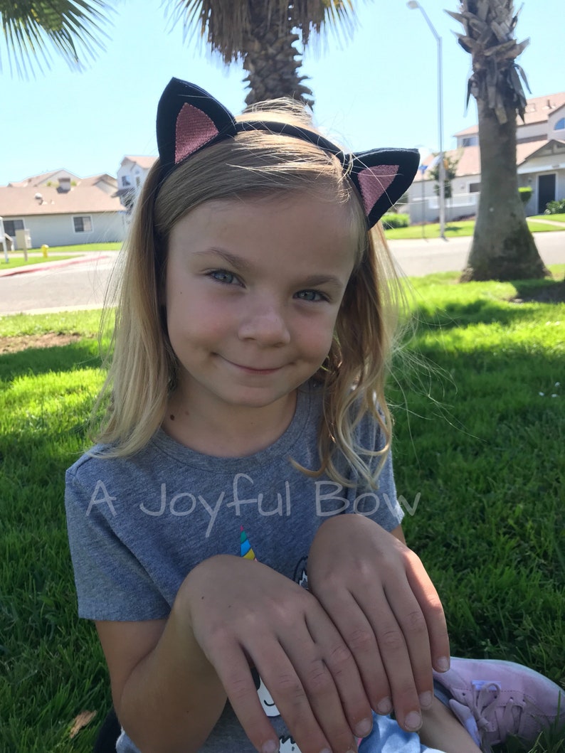 Cat Ear and Tail Costume Set Cat Costume Kitten Costume Cat Etsy