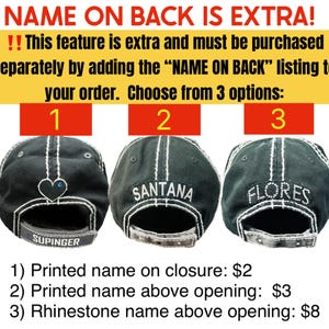 SOFTBALL love distressed baseball hat - Customizable and personalized with mom aunt grammy nana sister coach - team hat image 7