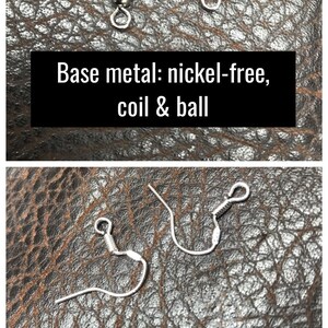 Peut inclure: Deux paires de crochets d'oreille. La premi&egrave;re paire est sans nickel et a une spirale et une boule. La deuxi&egrave;me paire est en argent sterling, estampill&eacute;e 925, et a une spirale uniquement.