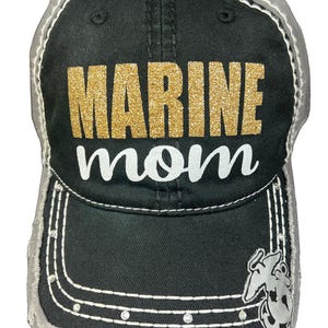 MARINE Navy Army Air Force Coast Guard mom wife aunt sister grandma nana girlfriend - all forces available -personalize with name