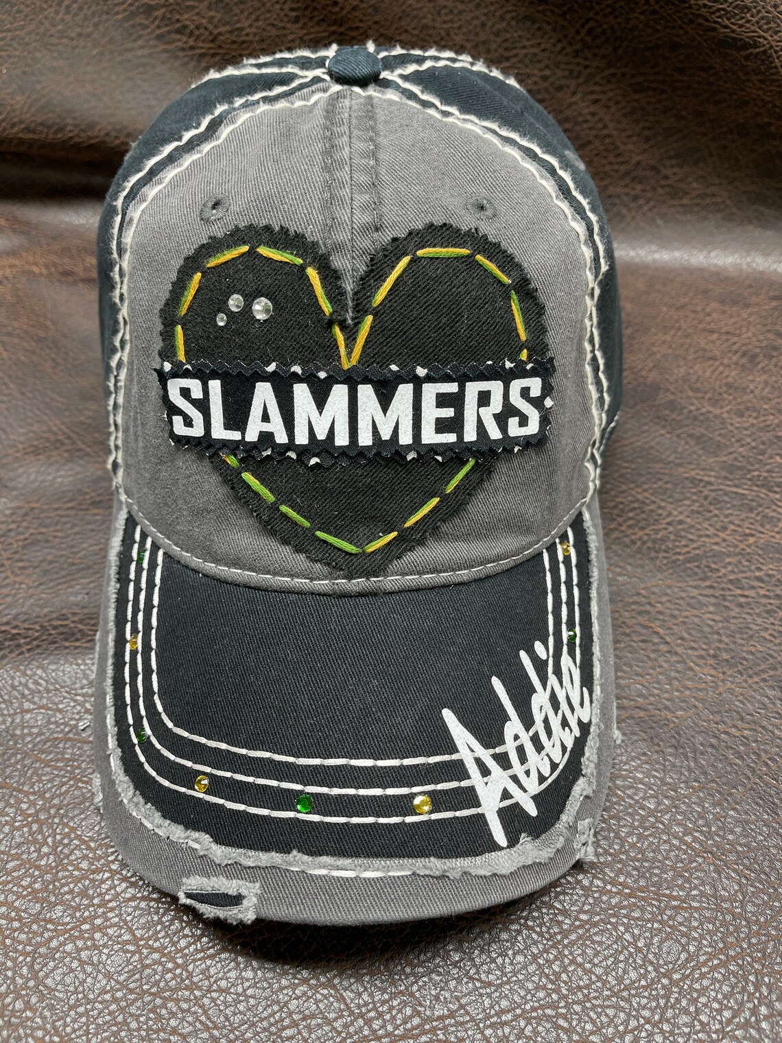 SLAMMERS custom softball cap Etsy