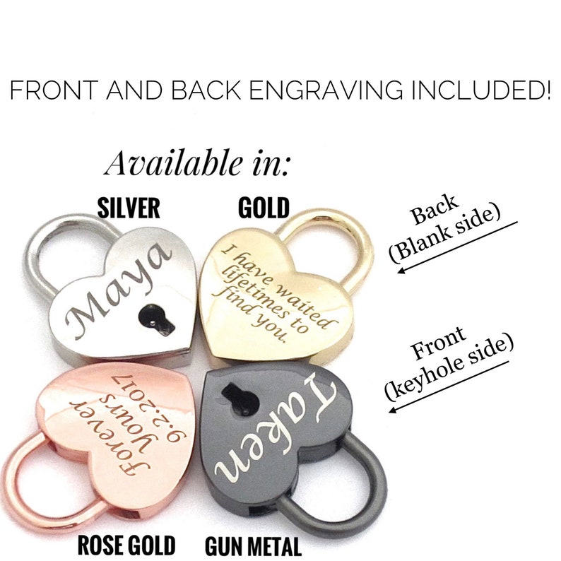 Engraved Lock Necklace Lightweight Cuban Link Choker Day Etsy