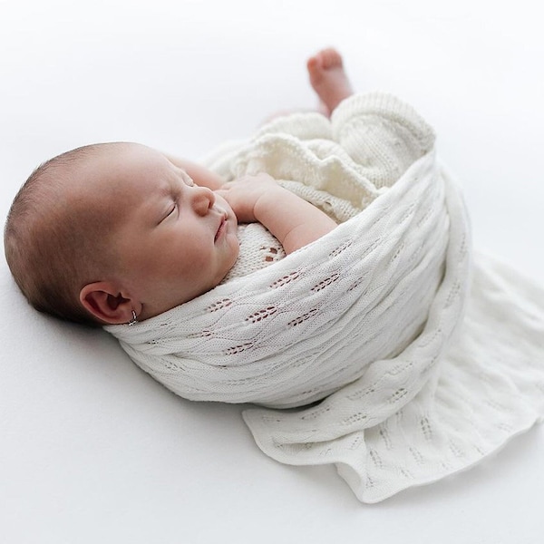 Neugeborenen Fotografie Requisite, Neugeborenen Wrap, Neugeborenen Stretch Wrap, Neugeborenen Fotografie Wrap, gemusterter Neugeborenen Wrap, Botanischer Stretch Wrap