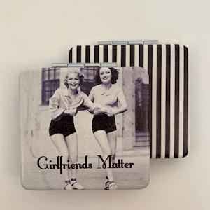 Compact mirror-girlfriends matter roller skates