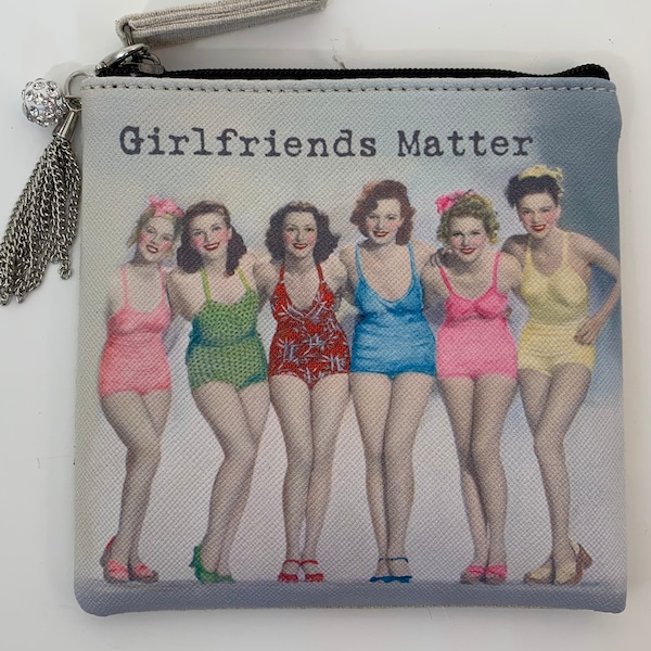 Bow Girlfriends matter coin purse, ships by fed ex