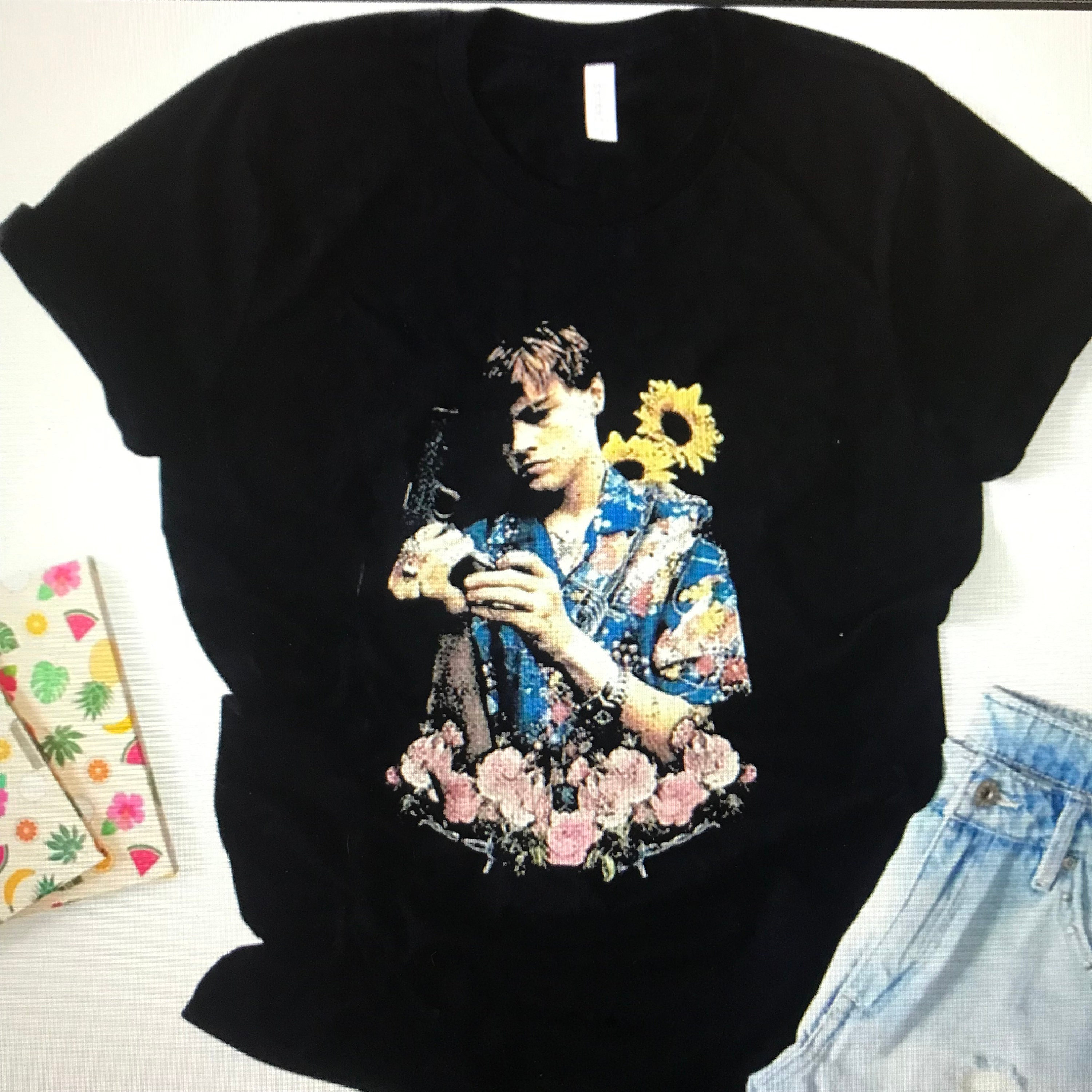 Vintage Style Leonardo Dicaprio Graphic Tee Shirt