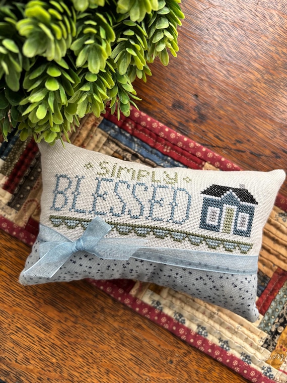 Simply Blessed (PDF) Cross Stitch Pattern