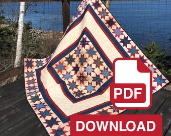 The Harbour Lights Print-it-Yourself Pattern DOWNLOAD (PDF File)