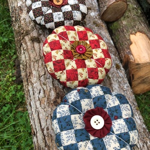 Patchwork Pinnie Pincushion Patrón