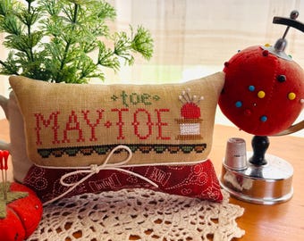Toe-May-Toe (PDF) Schema per punto croce