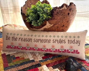 Sé la razón (PDF) Patrón de punto de cruz