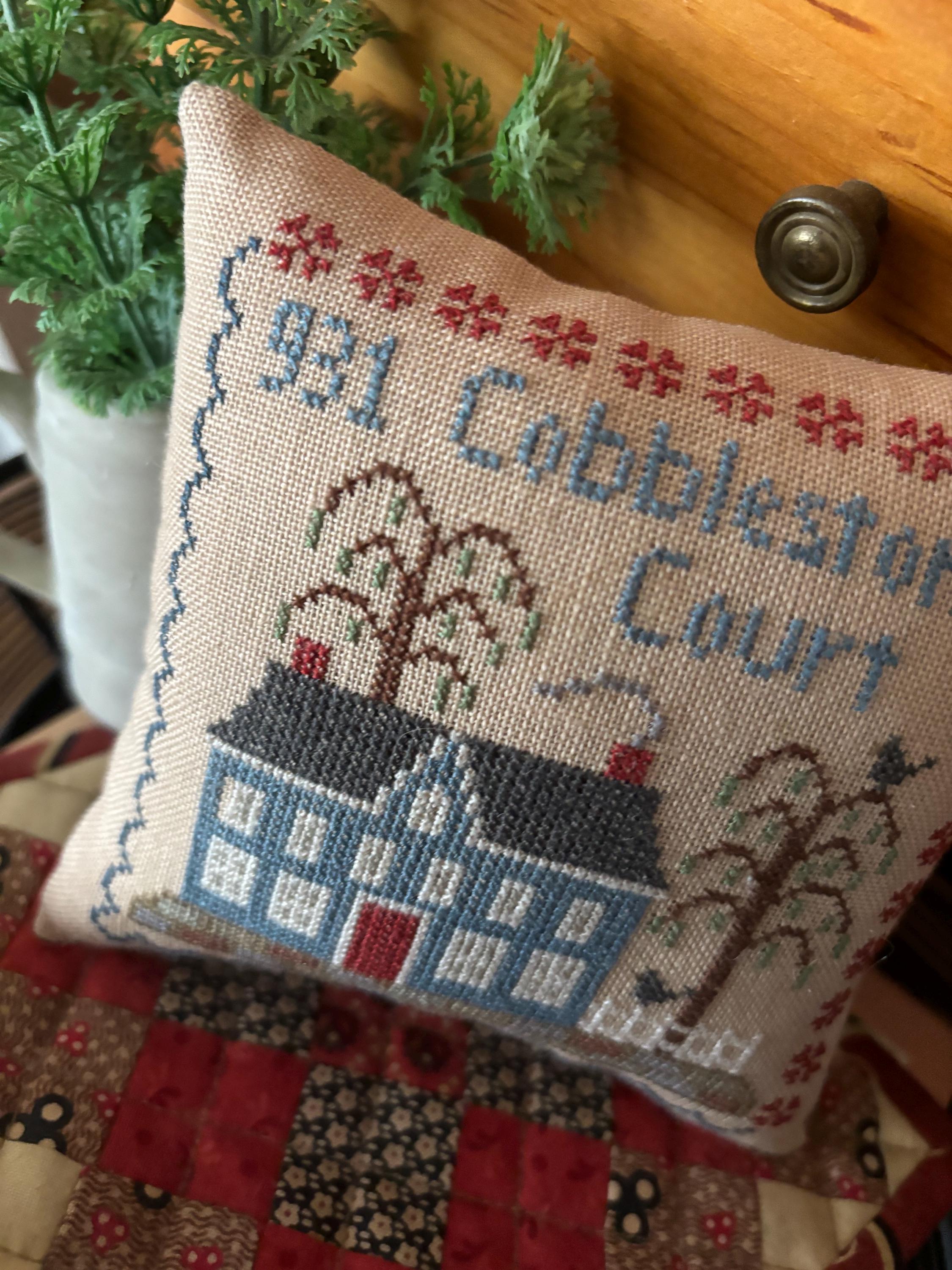 931 Cobblestone Court (PDF) Cross Stitch Pattern - Etsy