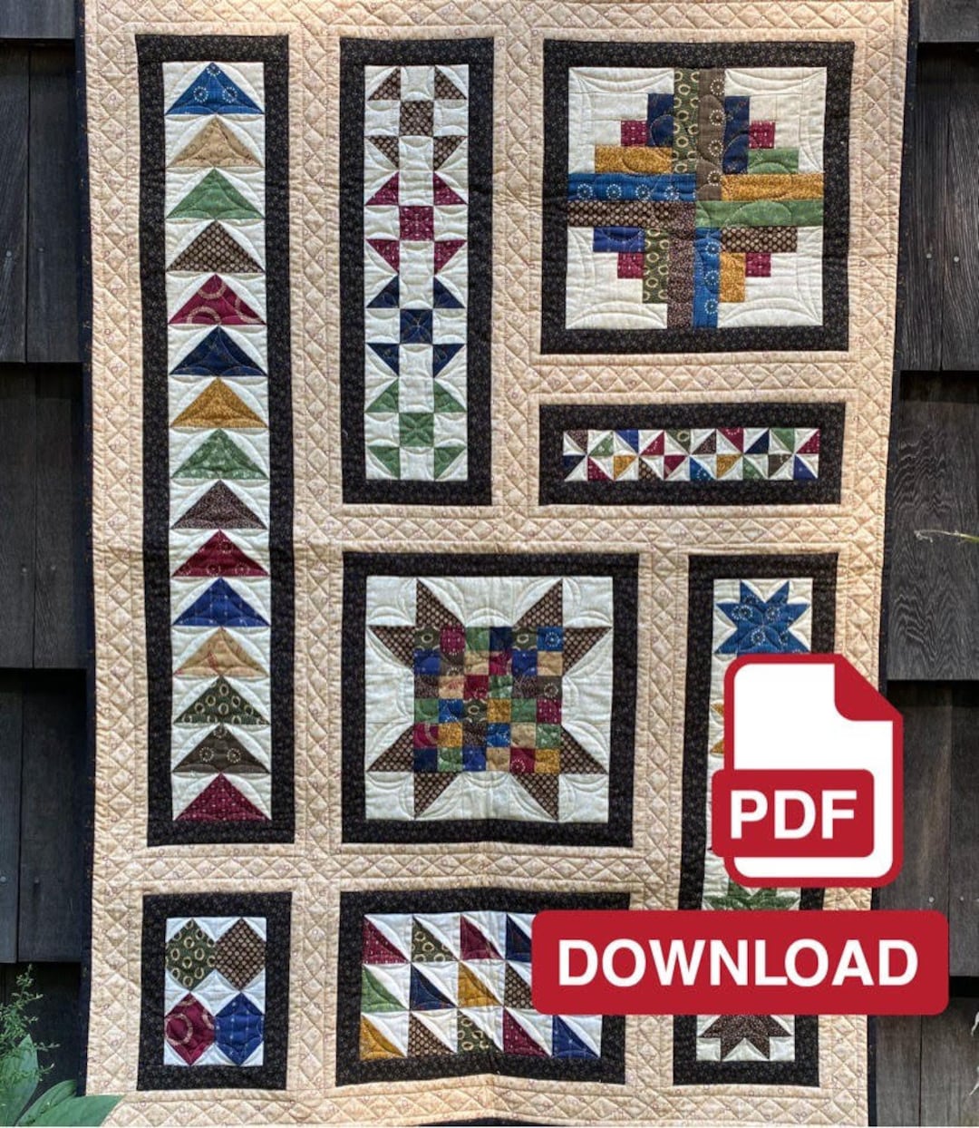 Love Me Some Patchwork PDF (print Yourself) Pattern - Etsy