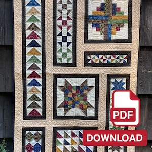 Love Me Some Patchwork PDF (print yourself) pattern