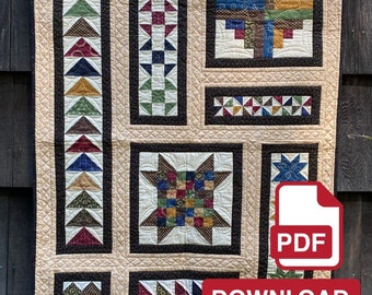 Love Me Some Patchwork PDF (print yourself) pattern