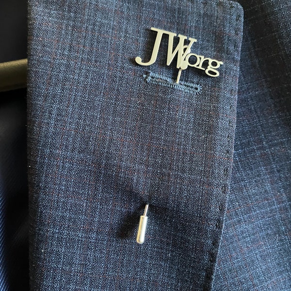 JW.org Stick Pin for Men’s Lapel - Sophisticated Stylish and Elegant - A Special gift for pioneer school or appointment to elder or baptism!
