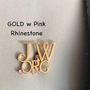 JW.ORG Necktie Clip & Lapel Pin Set – Silver Or Copper Tone, Gift Boxed