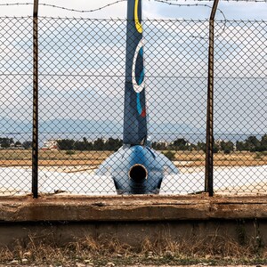 Stampa artistica di aerei abbandonati / Arte di aerei d'epoca / Arte murale di aviazione / Decorazioni di aerei abbandonati / Fotografia di aerei /
