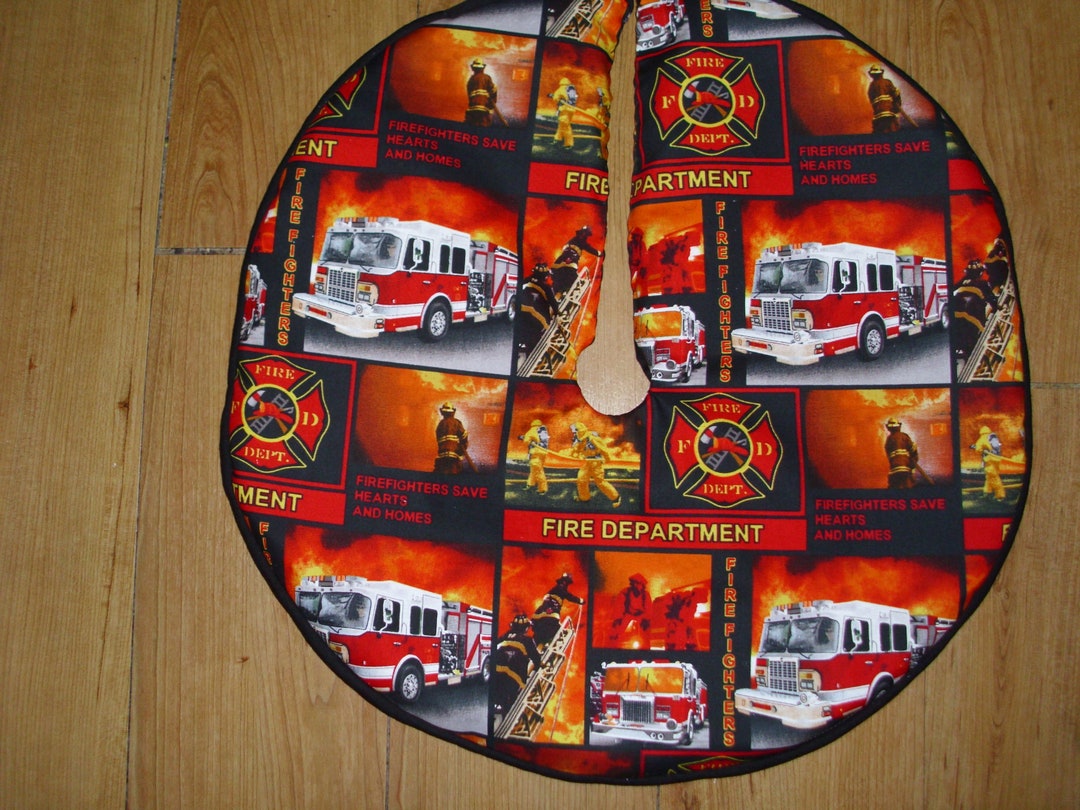 Firefighter Tree Skirt 