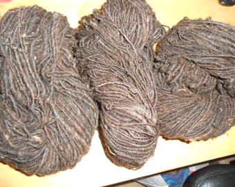 Biologische handgesponnen wol