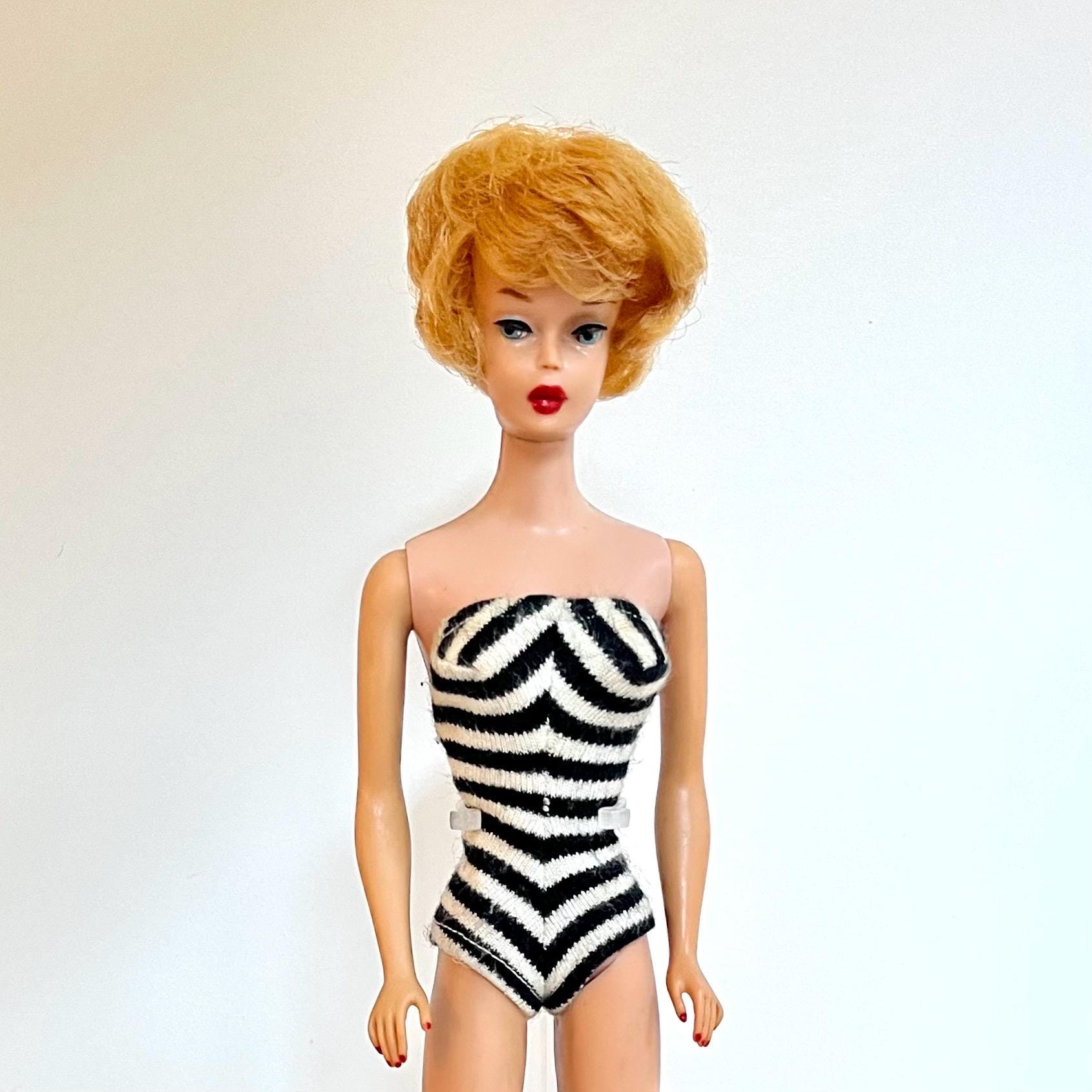 バービーヴィンテージ1961 バブルカットオイリーフェイス箱他付レア