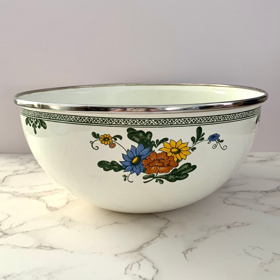 Villeroy Boch 10 Inch Enamel Serving Bowl Alt Amsterdam Etsy
