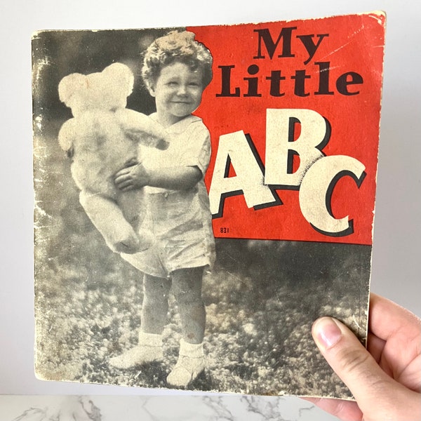 My Little ABC Book 1935 Whitman Publishing | Vintage Antique Children’s Book