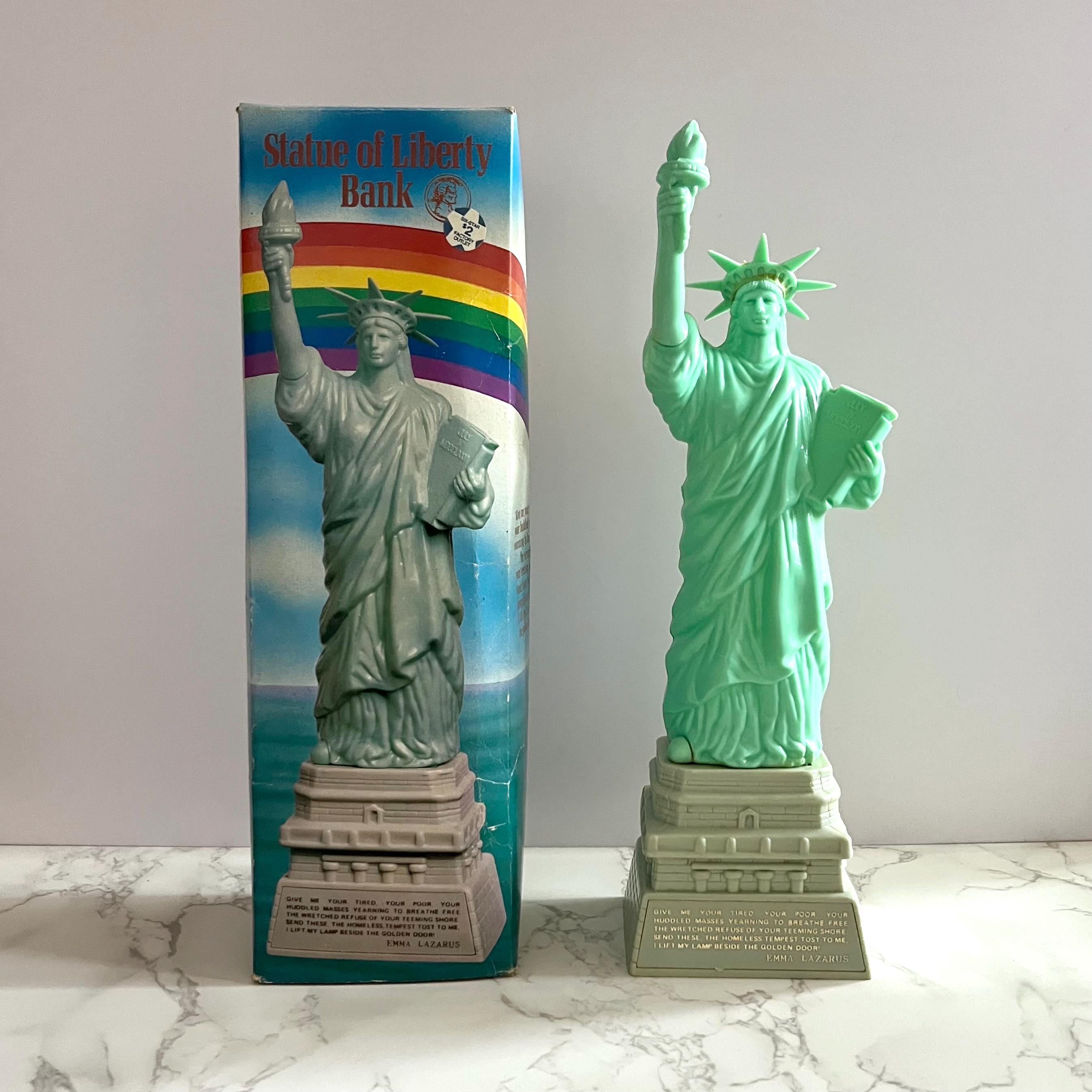 アンティーク雑貨 Statue of Liberty Bank Statue Liberty Bank - Etsy Canada